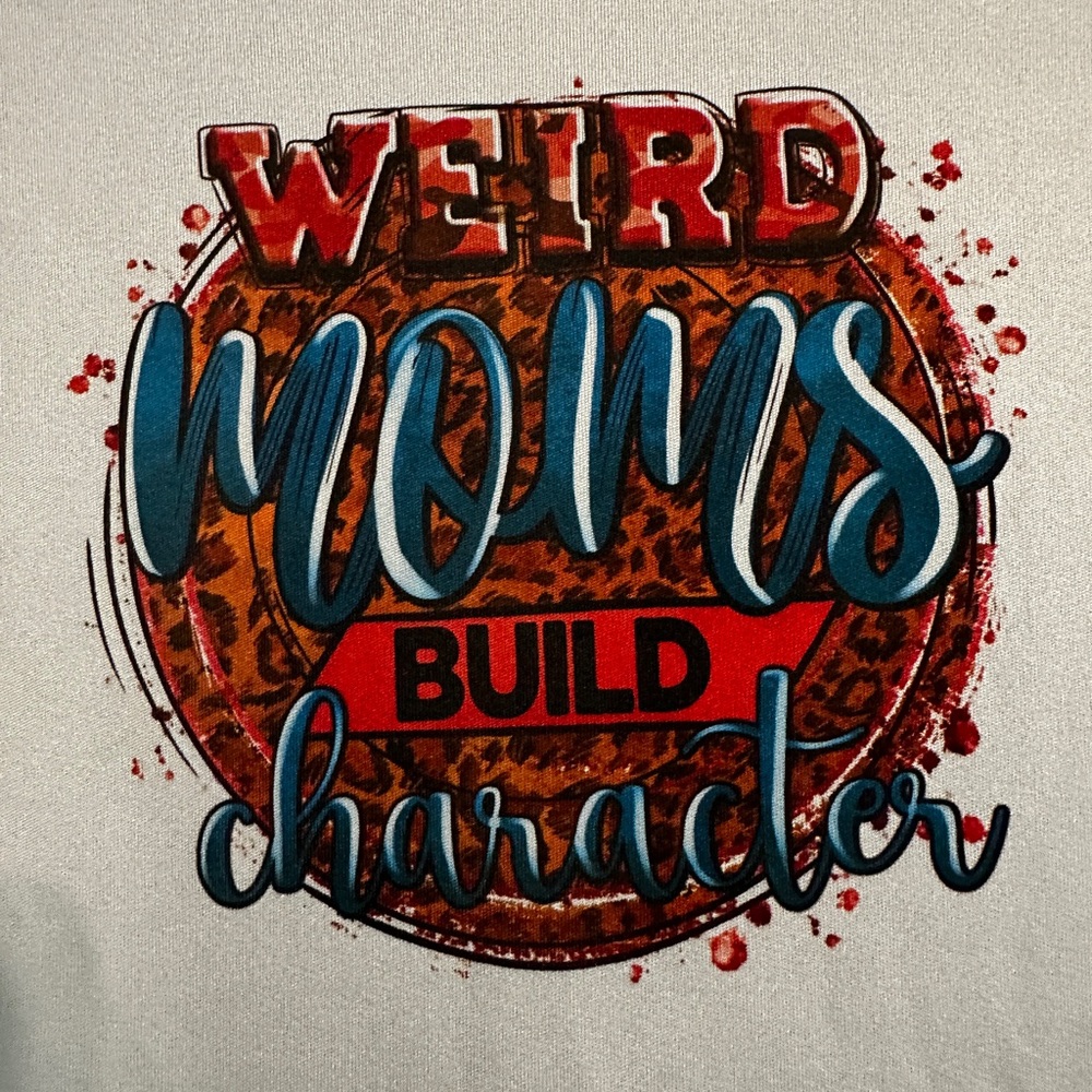 Wired moms sublimated tee